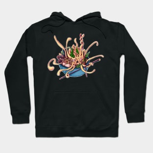 Uuudon Noodle Monster Hoodie